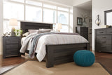 Brinxton Charcoal Full Panel Bed from Ashley - Luna Furniture