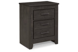 Brinxton Charcoal Nightstand from Ashley - Luna Furniture
