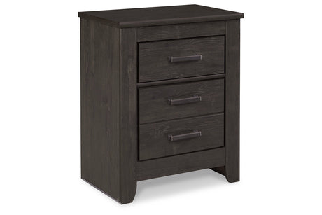 Brinxton Charcoal Nightstand from Ashley - Luna Furniture