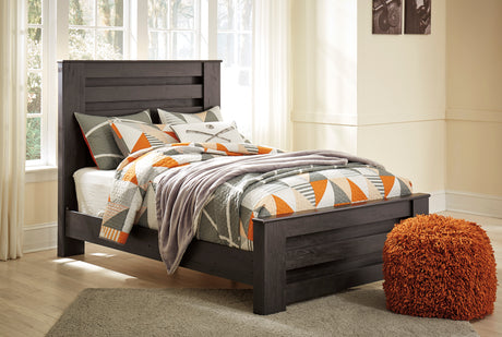 Brinxton Charcoal Youth Panel Bedroom Set from Ashley - Luna Furniture