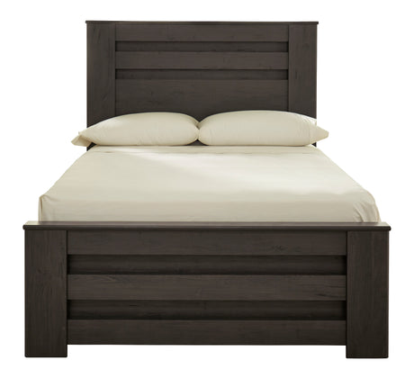 Brinxton Charcoal Youth Panel Bedroom Set from Ashley - Luna Furniture