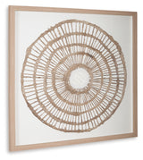 Brockham Brown Wall Decor from Ashley - Luna Furniture