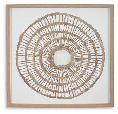 Brockham Brown Wall Decor from Ashley - Luna Furniture