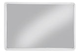 Brocky White Accent Mirror from Ashley - Luna Furniture
