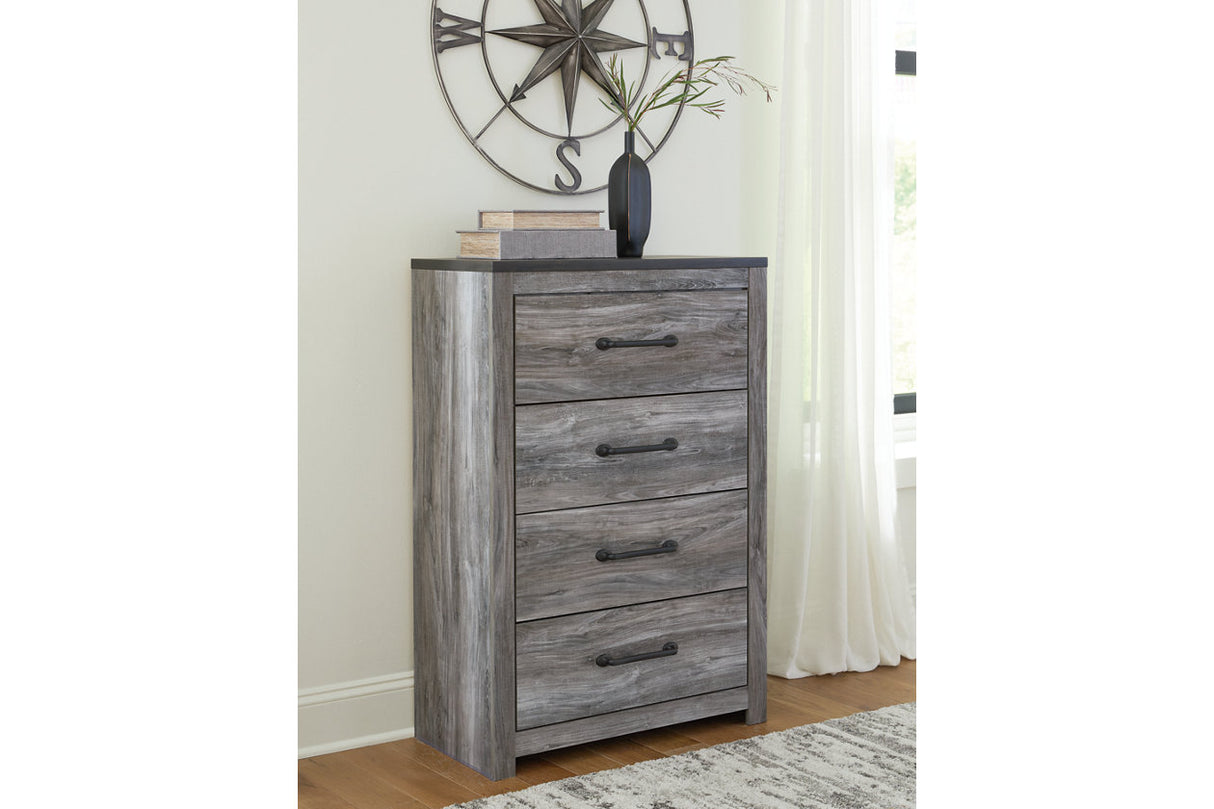 Bronyan Dark Gray Chest of Drawers from Ashley Furniture - Luna Furniture