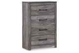 Bronyan Dark Gray Chest of Drawers from Ashley Furniture - Luna Furniture
