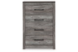 Bronyan Dark Gray Chest of Drawers from Ashley Furniture - Luna Furniture