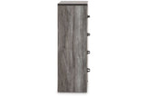 Bronyan Dark Gray Chest of Drawers from Ashley Furniture - Luna Furniture