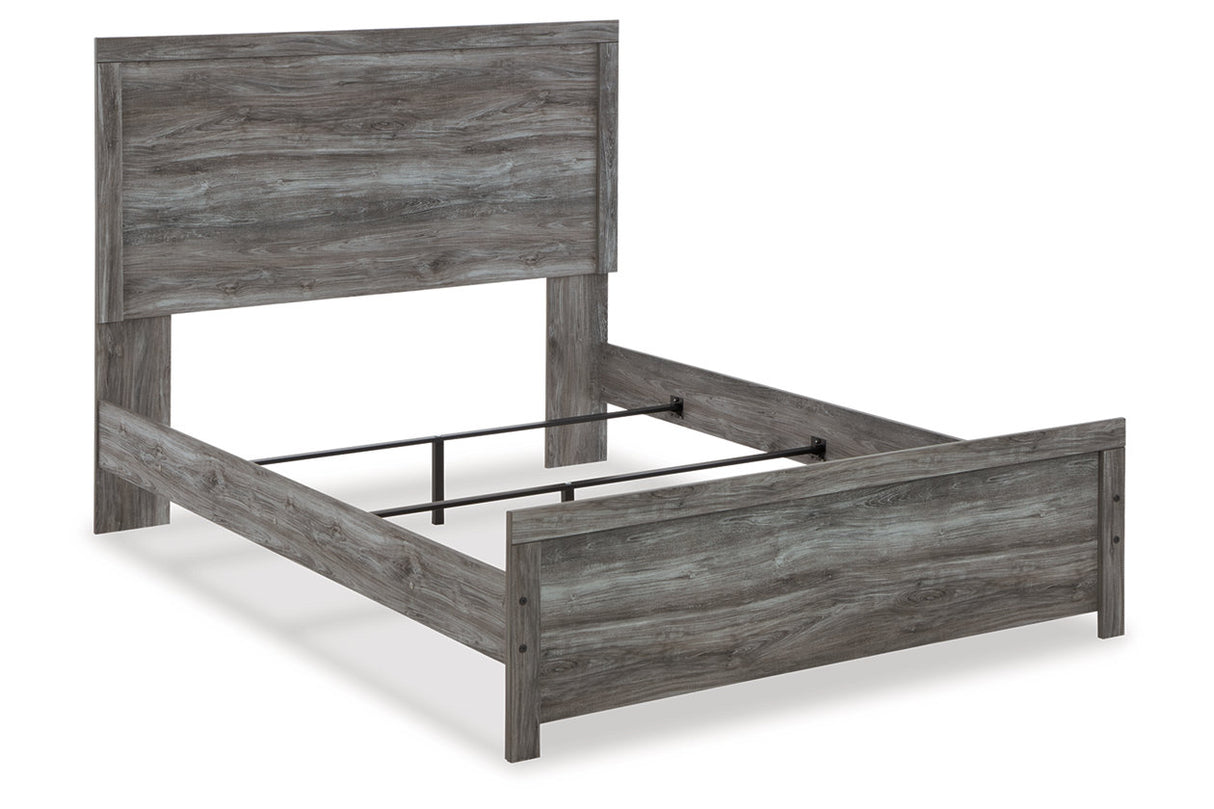 Bronyan Dark Gray Queen Panel Bed from Ashley - Luna Furniture