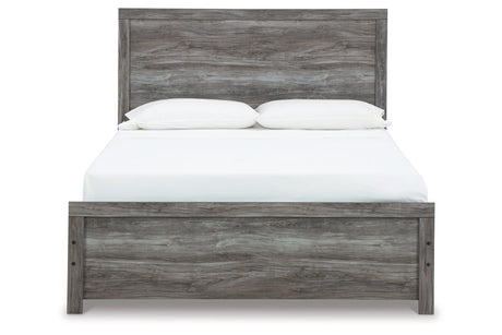 Bronyan Dark Gray Queen Panel Bed from Ashley - Luna Furniture