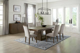 Brookings Brown 96" Extendable Dining Set from Homelegance - Luna Furniture