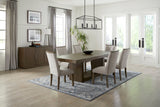 Brookings Brown 96" Extendable Dining Table from Homelegance - Luna Furniture