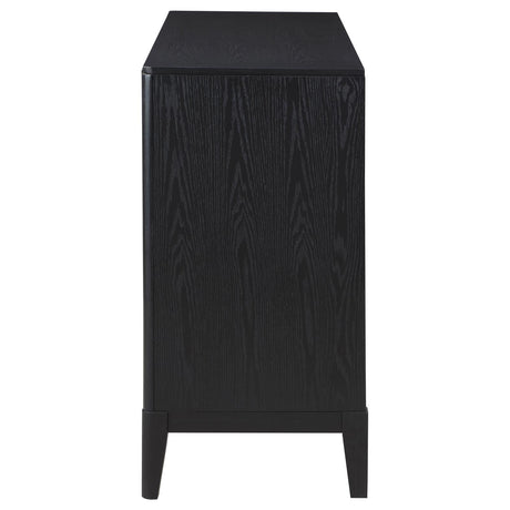Brookmead Black 2-Drawer Sideboard Buffet with Storage Cabinet from Coaster - Luna Furniture