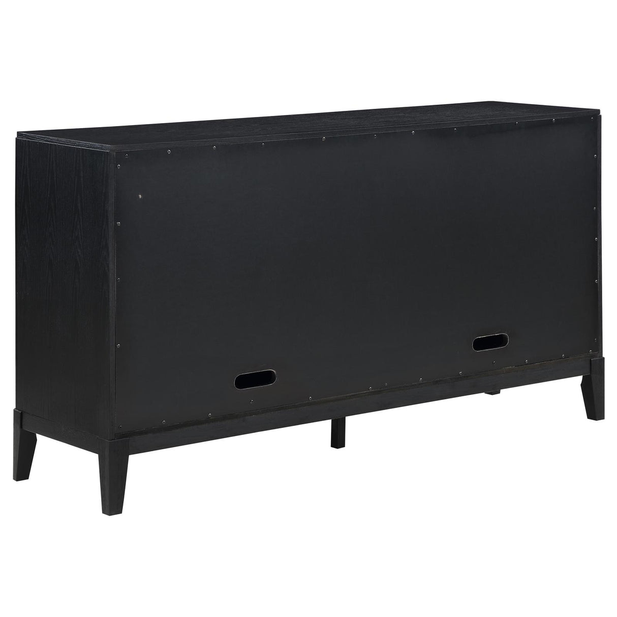 Brookmead Black 2-Drawer Sideboard Buffet with Storage Cabinet from Coaster - Luna Furniture