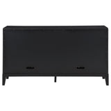 Brookmead Black 2-Drawer Sideboard Buffet with Storage Cabinet from Coaster - Luna Furniture