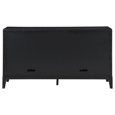 Brookmead Black 2-Drawer Sideboard Buffet with Storage Cabinet from Coaster - Luna Furniture