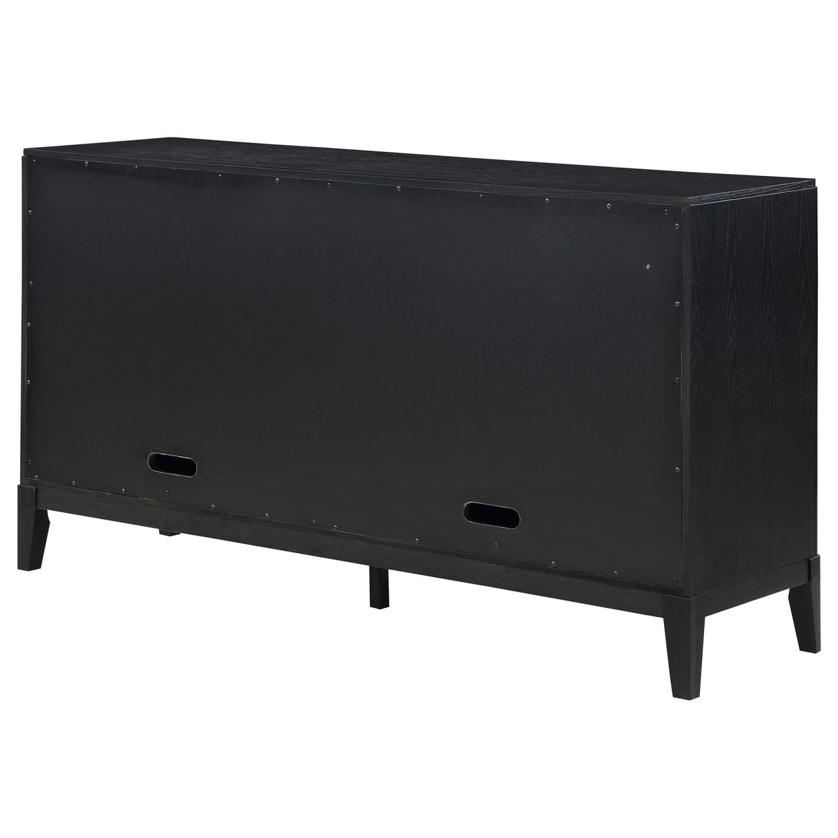 Brookmead Black 2-Drawer Sideboard Buffet with Storage Cabinet from Coaster - Luna Furniture