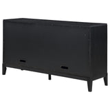 Brookmead Black 2-Drawer Sideboard Buffet with Storage Cabinet from Coaster - Luna Furniture