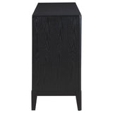 Brookmead Black 2-Drawer Sideboard Buffet with Storage Cabinet from Coaster - Luna Furniture