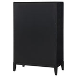 Brookmead Black 5-Drawer Bedroom Chest from Coaster - Luna Furniture