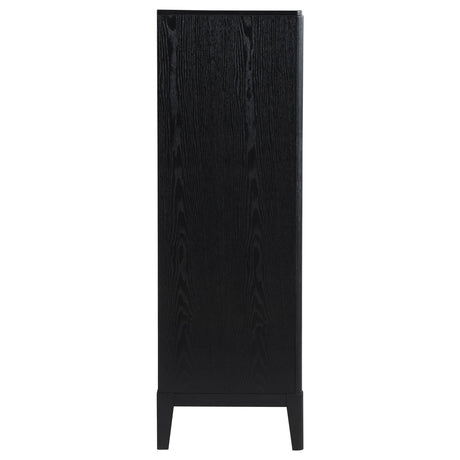 Brookmead Black 5-Drawer Bedroom Chest from Coaster - Luna Furniture