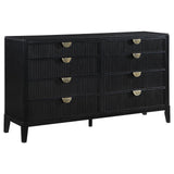 Brookmead Black 8-Drawer Bedroom Dresser from Coaster - Luna Furniture