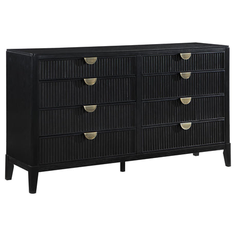 Brookmead Black 8-Drawer Bedroom Dresser from Coaster - Luna Furniture