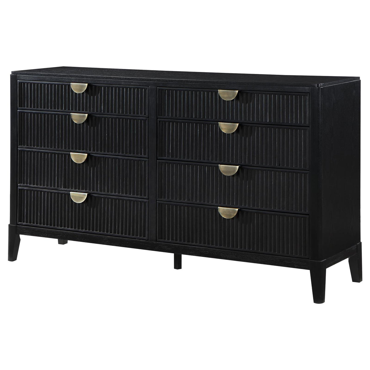 Brookmead Black 8-Drawer Bedroom Dresser from Coaster - Luna Furniture