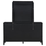 Brookmead Black 8-Drawer Bedroom Dresser with Mirror from Coaster - Luna Furniture