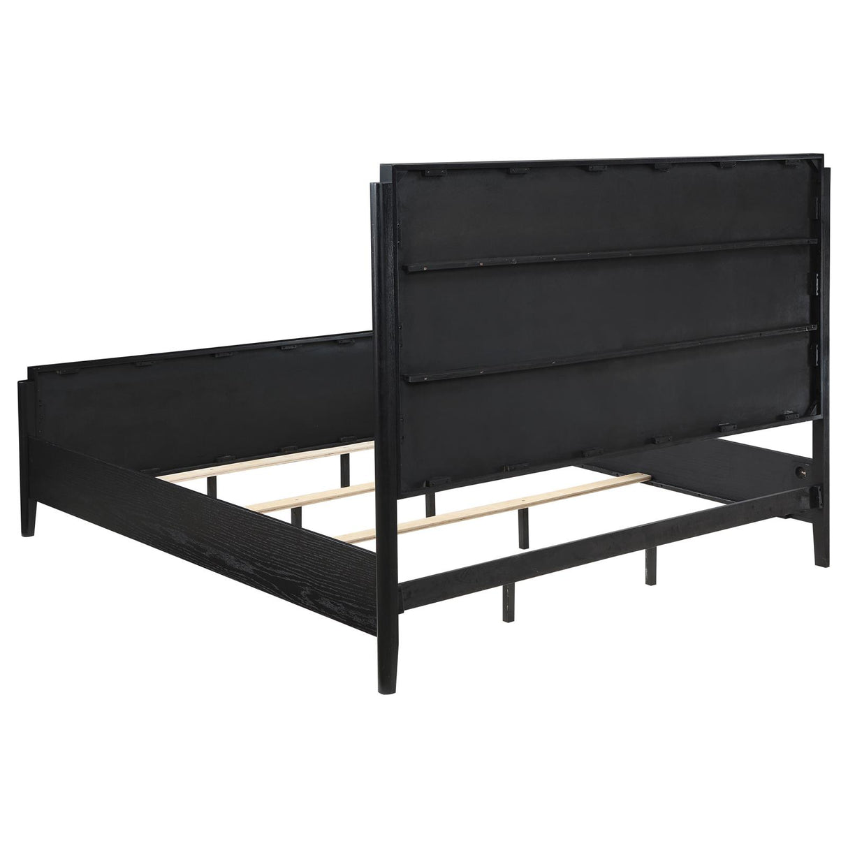 Brookmead Black Eastern King Bed from Coaster - Luna Furniture