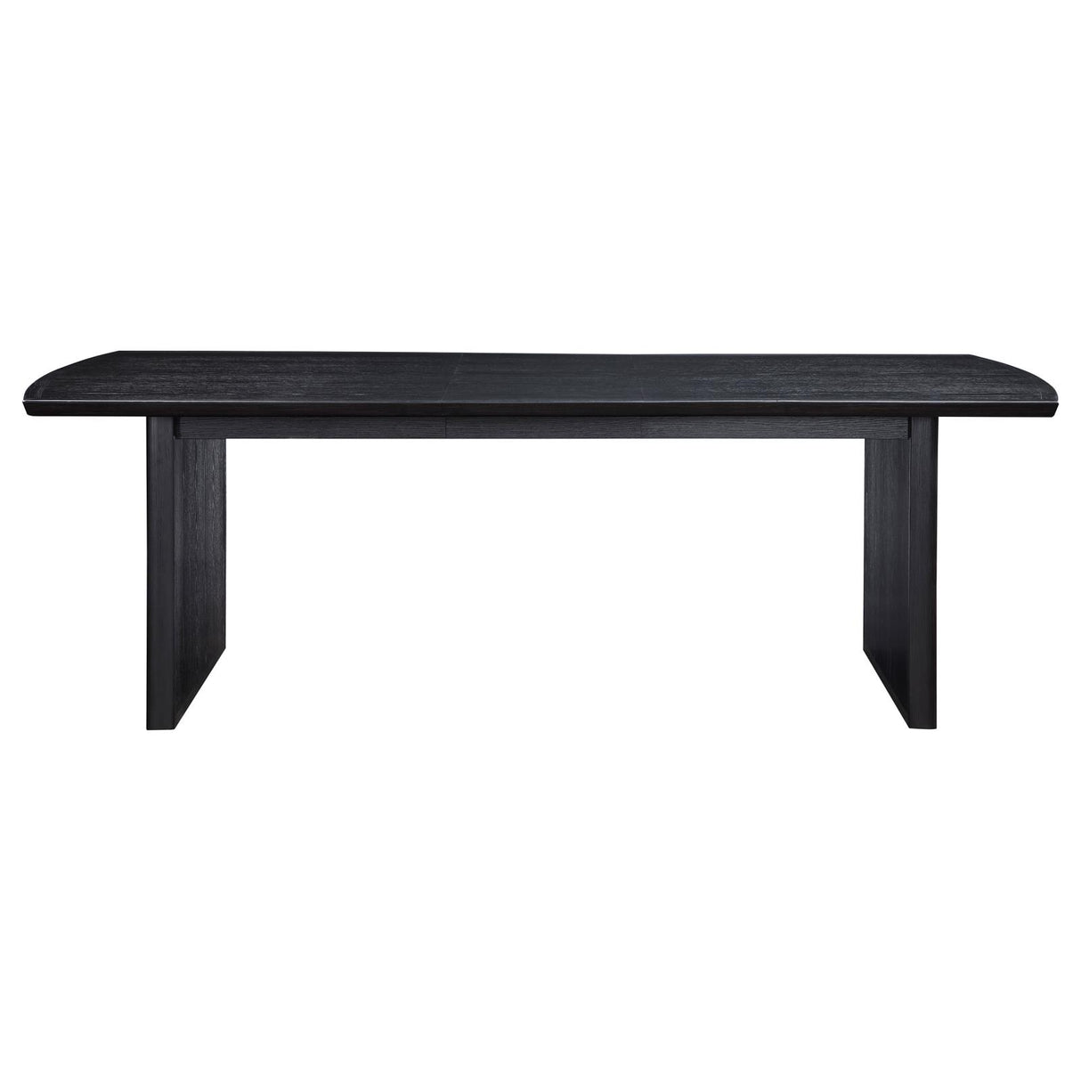 Brookmead Black Rectangular Dining Table with 18" Removable Extension Leaf from Coaster - Luna Furniture