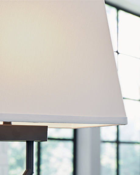 Brookthrone Black Table Lamp from Ashley - Luna Furniture