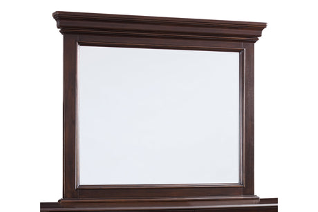 Brynhurst Dark Brown Bedroom Mirror (Mirror Only) from Ashley - Luna Furniture