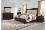 Brynhurst Dark Brown Bedroom Mirror (Mirror Only) from Ashley - Luna Furniture