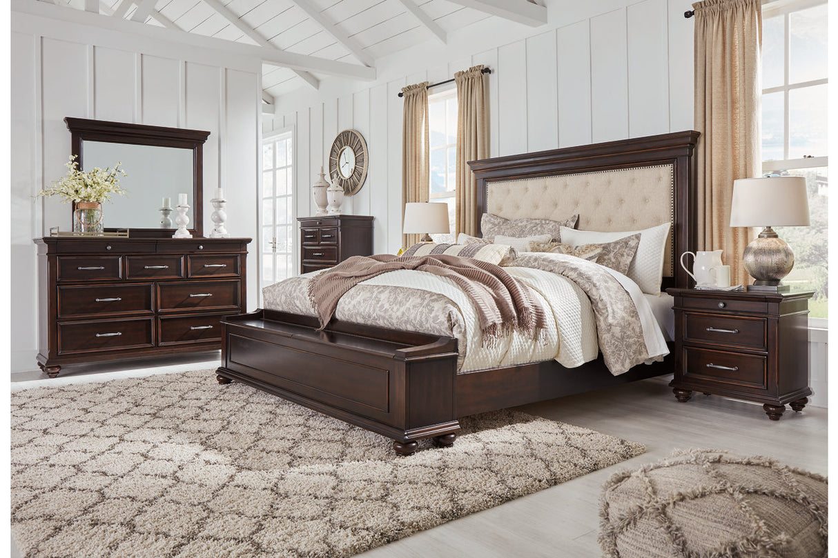 Brynhurst Dark Brown Bedroom Mirror (Mirror Only) from Ashley - Luna Furniture