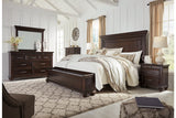 Brynhurst Dark Brown Bedroom Mirror (Mirror Only) from Ashley - Luna Furniture