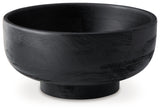 Brynnington Black Bowl from Ashley - Luna Furniture