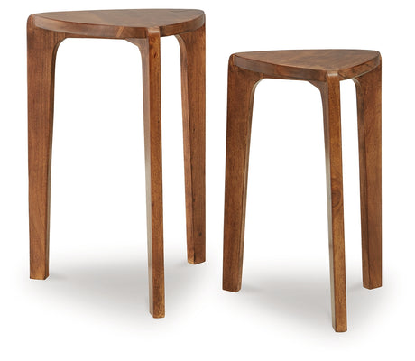 Brynnleigh Medium Brown Accent Table from Ashley - Luna Furniture