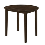Bucknell Cappuccino and Tan 3-Piece Dining Set with Drop Leaf from Coaster - Luna Furniture