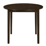 Bucknell Cappuccino and Tan 3-Piece Dining Set with Drop Leaf from Coaster - Luna Furniture
