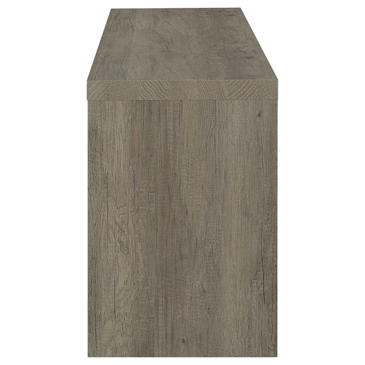 Burke Gray Driftwood 2-Drawer TV Console from Coaster - Luna Furniture
