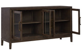 Burkhaus Dark Brown Dining Server from Ashley - Luna Furniture