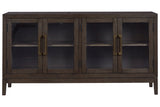 Burkhaus Dark Brown Dining Server from Ashley - Luna Furniture