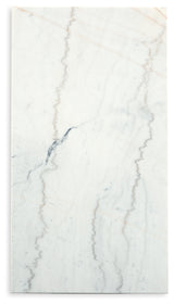 Burkhaus White/Dark Brown Coffee Table from Ashley - Luna Furniture