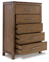 Cabalynn Light Brown Chest of Drawers from Ashley - Luna Furniture