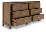 Cabalynn Light Brown Dresser from Ashley - Luna Furniture