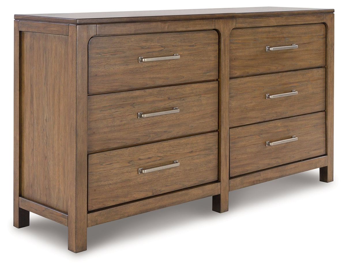 Ashley CABALYNN Light Brown Dresser
