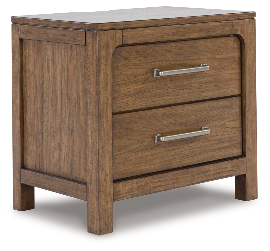 Cabalynn Light Brown Nightstand from Ashley - Luna Furniture