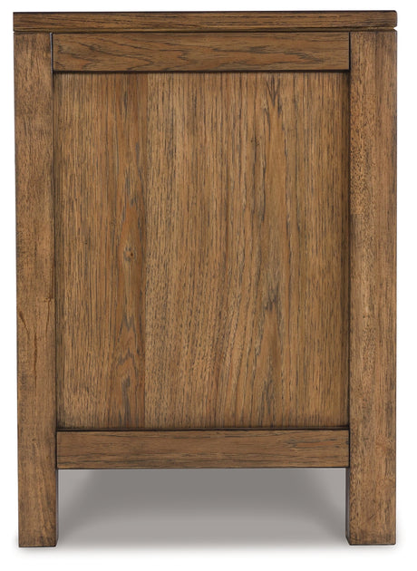 Cabalynn Light Brown Nightstand from Ashley - Luna Furniture