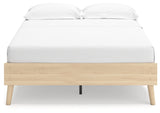 Cabinella Tan Full Platform Base Bed from Ashley Furniture - Luna Furniture